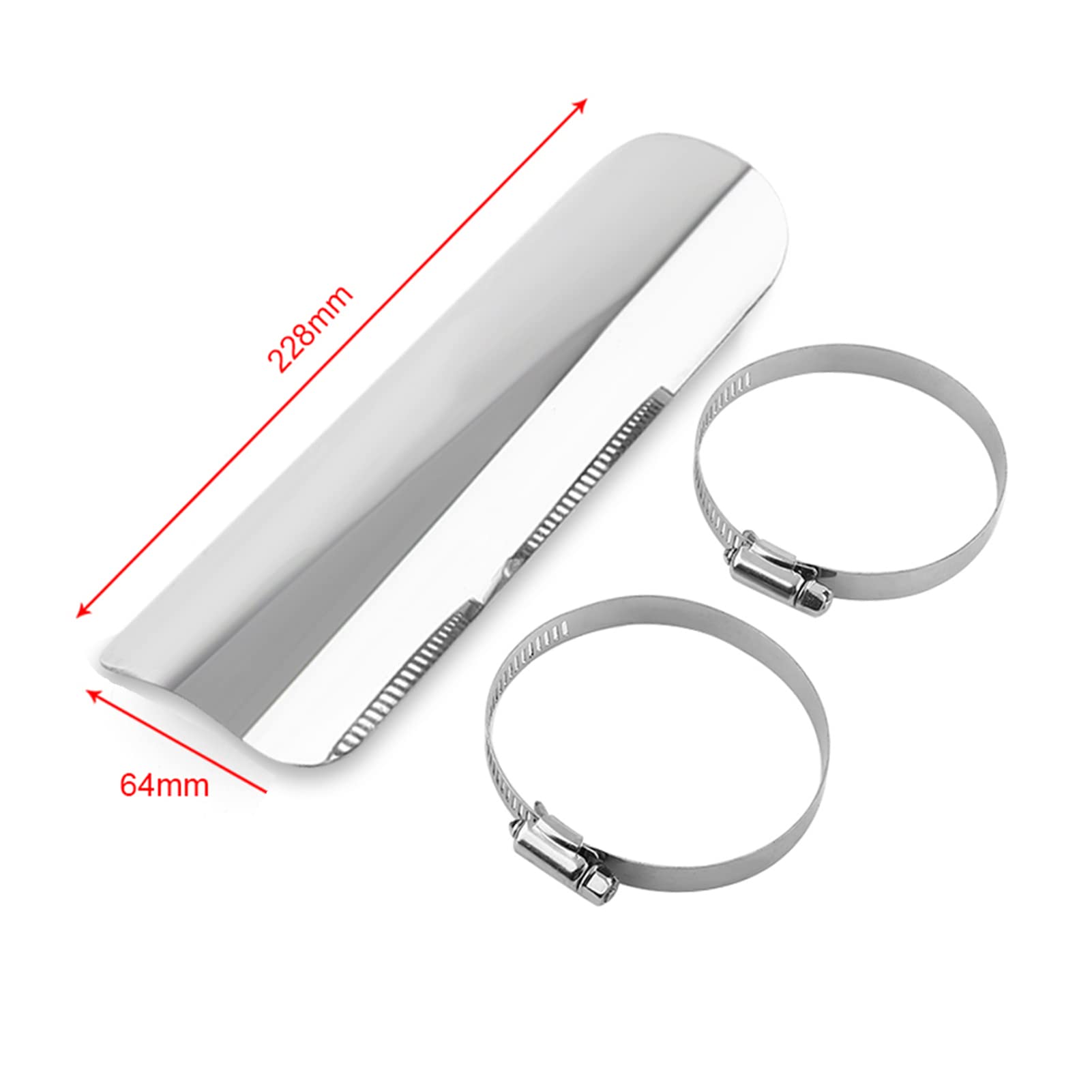 Haosie heat shield clamps secure fit and quick installation