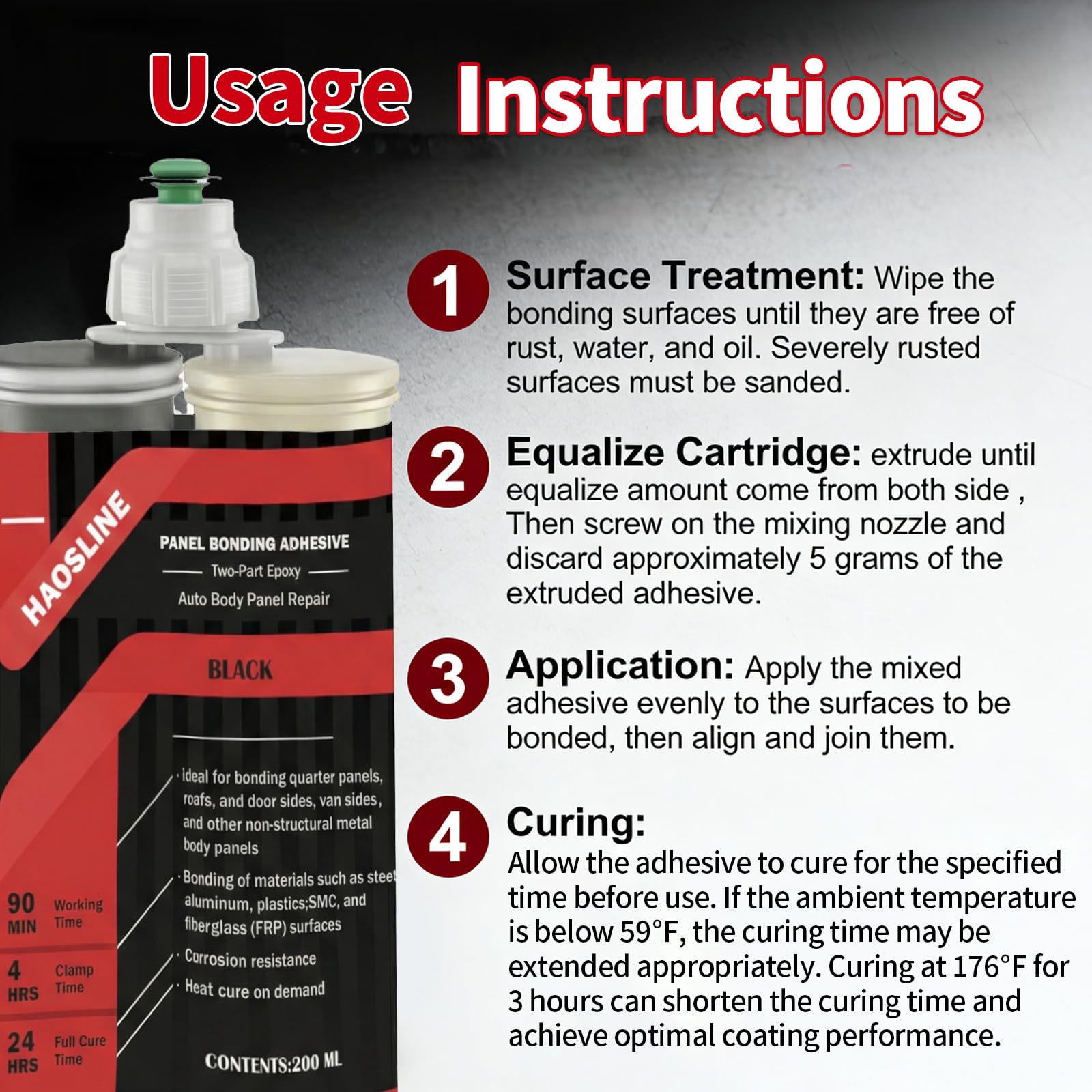 HAOSLINE epoxy adhesive supports long working time and accurate alignment