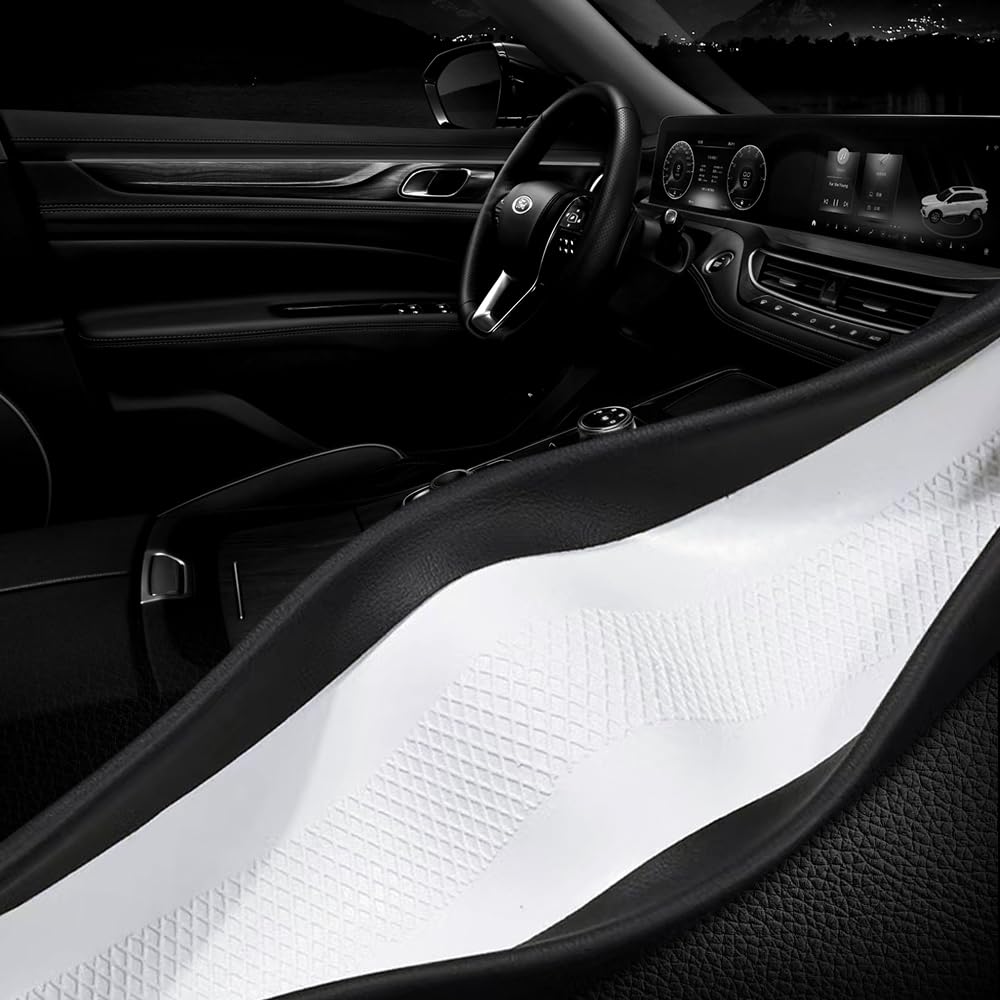 HAOTULE breathable wear-resistant leather keeps steering comfortable on long drives.