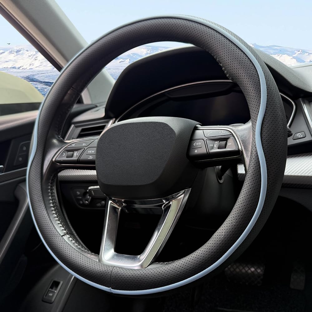 HAOTULE perforated design keeps hands dry during long drives.