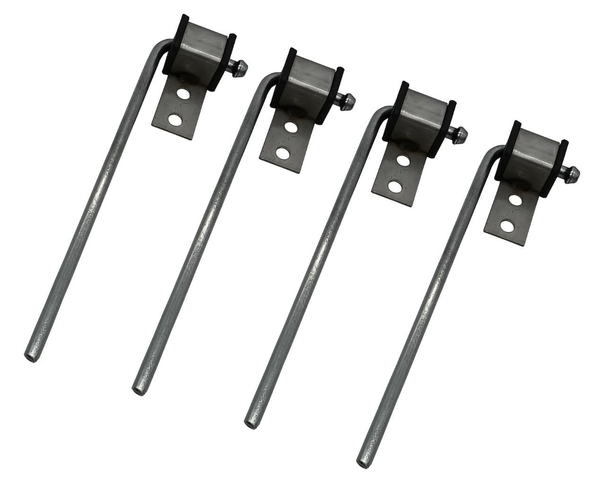 HAOXAOON exhaust hanger 4-pack ready for secure mounting.
