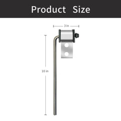 HAOXAOON stainless steel rod close-up shows corrosion-resistant finish.