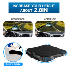 Hapiclody memory foam cushion delivers lasting comfort and support.