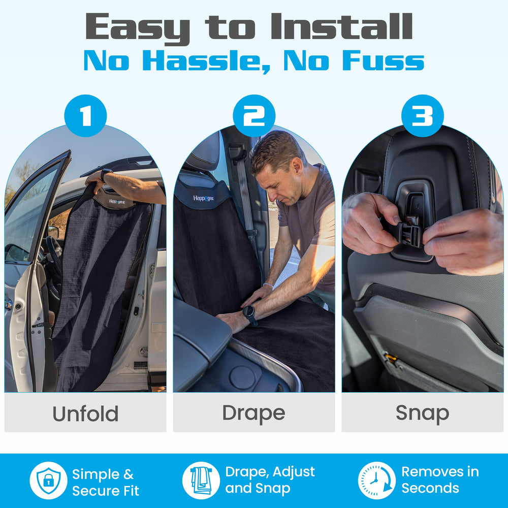 HAPPEGEAR Happeseat easy-install design saves time during setup