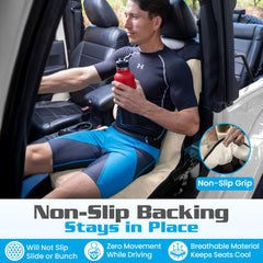 HAPPEGEAR Happeseat universal fit works with bucket seats and back seats.
