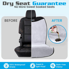 HAPPEGEAR Happeseat back seat cover keeps upholstery dry for kids and pets