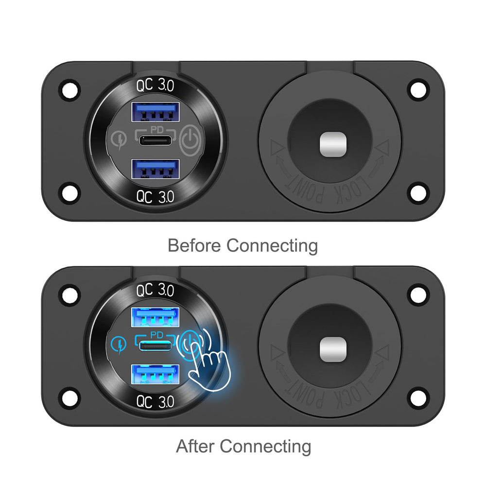 Hapytrip aluminum body provides heat dissipation and a premium feel