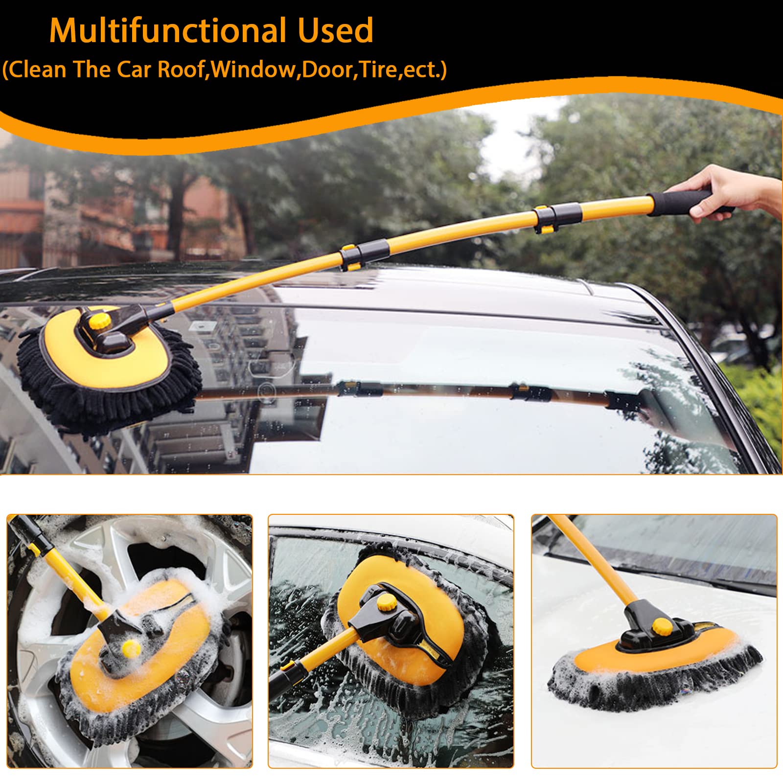 Harazaqa aluminum alloy long rod is sturdy and rust-resistant