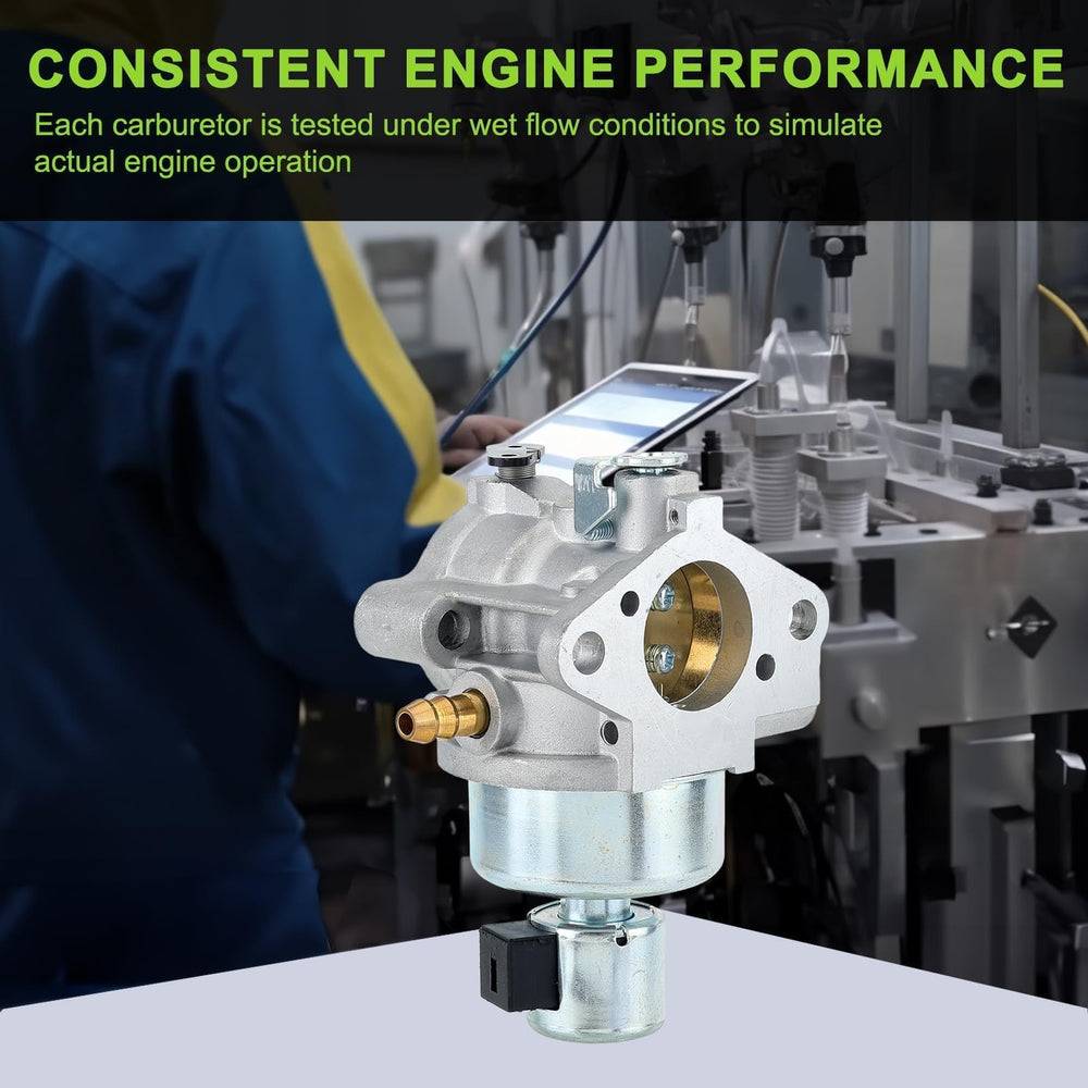 Harbot kit installed on SV590 engine—factory calibration for smoother starts.