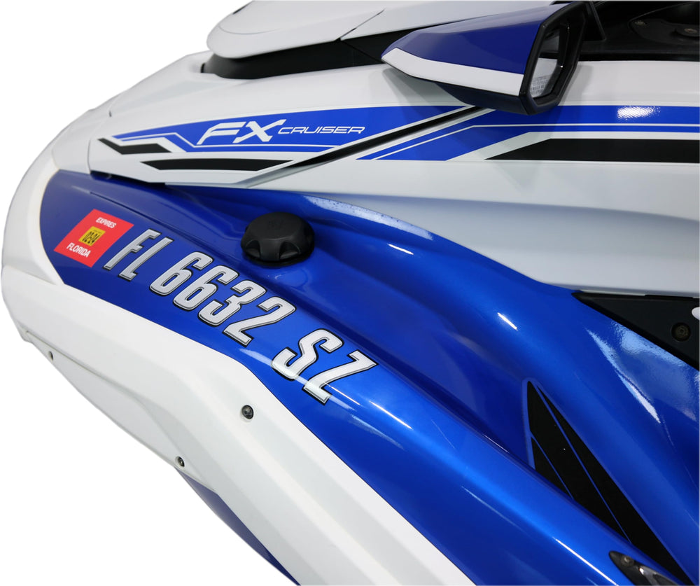 Hardline USA Series 800 complete 146-decal kit for both hull sides plus extras