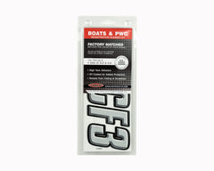 Hardline Products USA Series 800 silver-black hull detail highlighting colorway and contrast