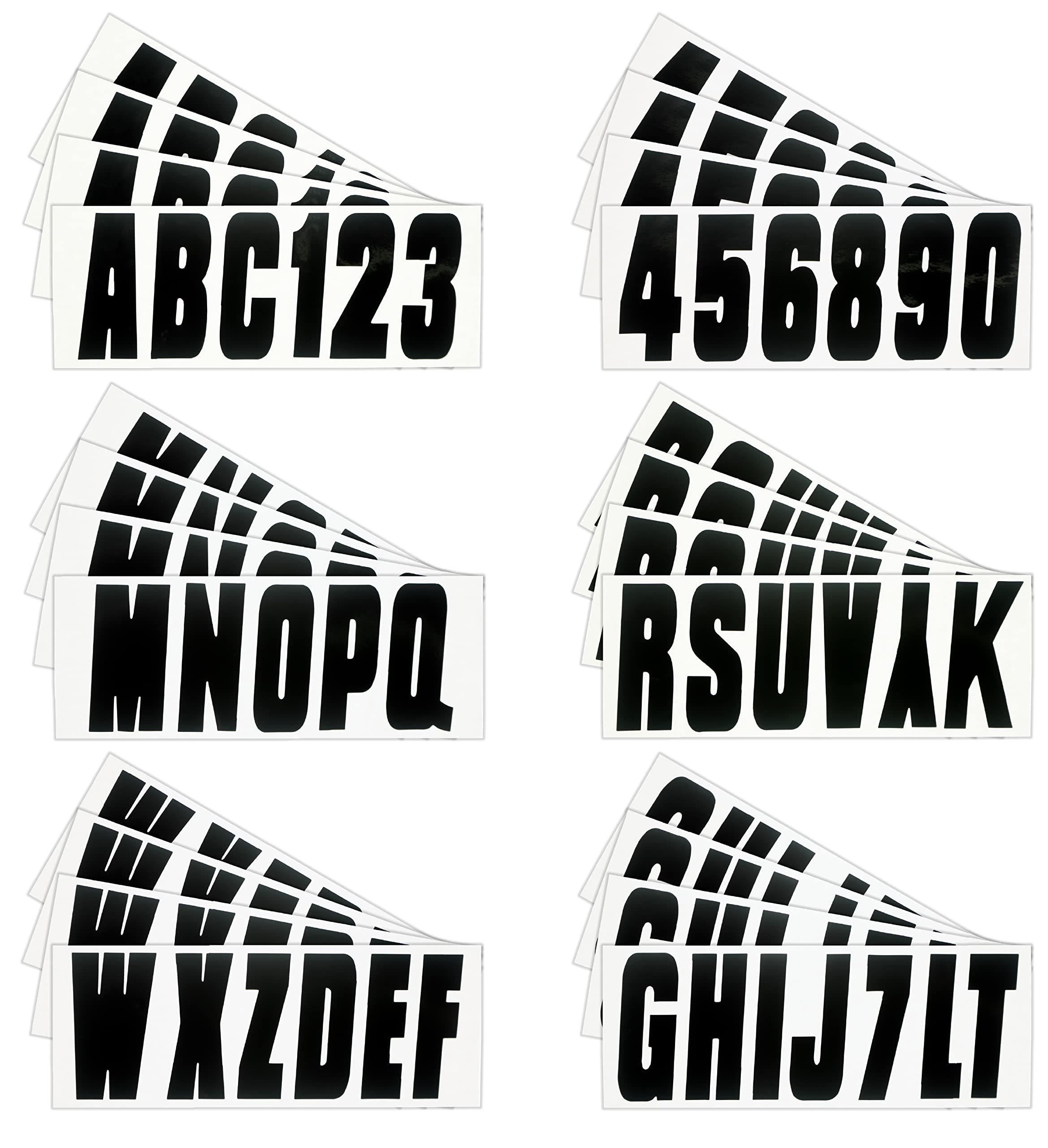 Hardline USA Series 350 letters and numbers for durable hull registration.