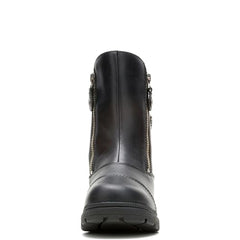 Side view of Amherst boot, lightweight outsole and comfortable heel for all-day walking.