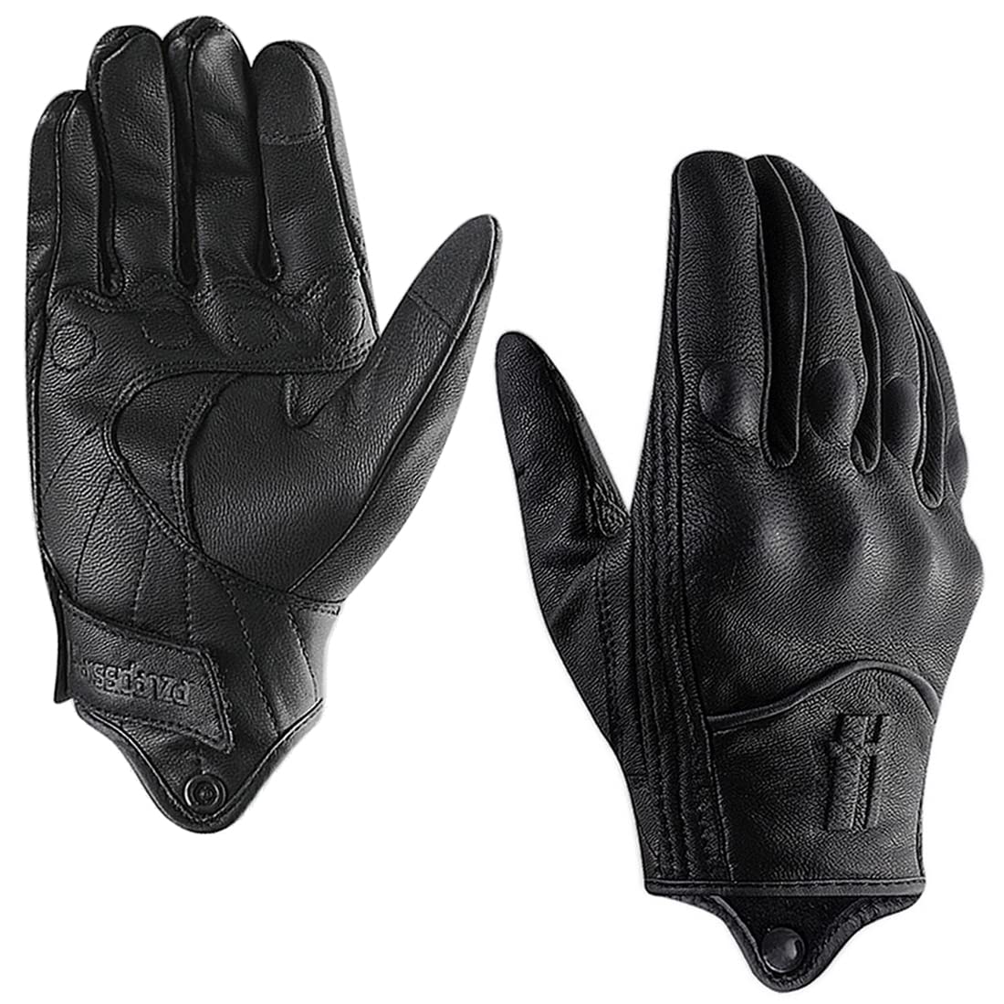 Harssidanzar GL016 soft goatskin leather gloves for daily comfort.