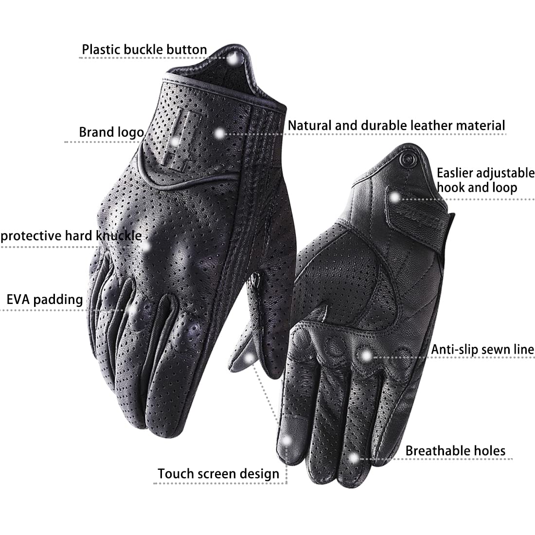 Harssidanzar GM028 thumb-side padding detail for comfort