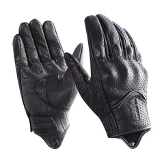 Harssidanzar GM028 top-view perforated gloves for breathable summer riding