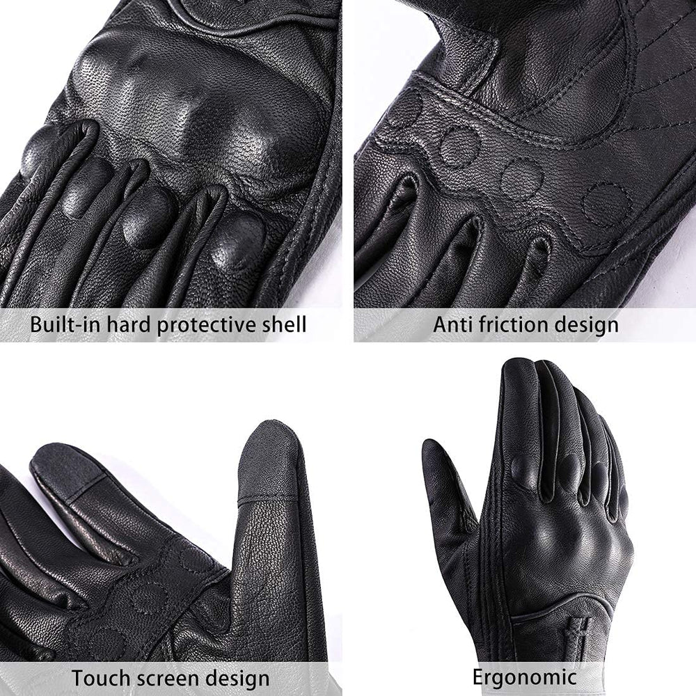 Harssidanzar gloves thumb pad detail supports precise control and shifting