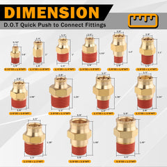 HASAOMOI brass push-to-connect detail emphasizes durability and corrosion resistance.