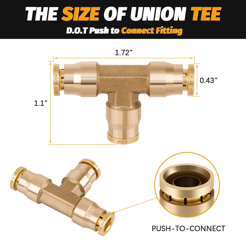 HASAOMOI brass air fitting close-up showing durable material for long-lasting use.