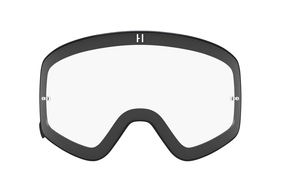 Havoc Racing Infinity Lenses clear lens offering anti-fog and anti-UV protection for low-light riding