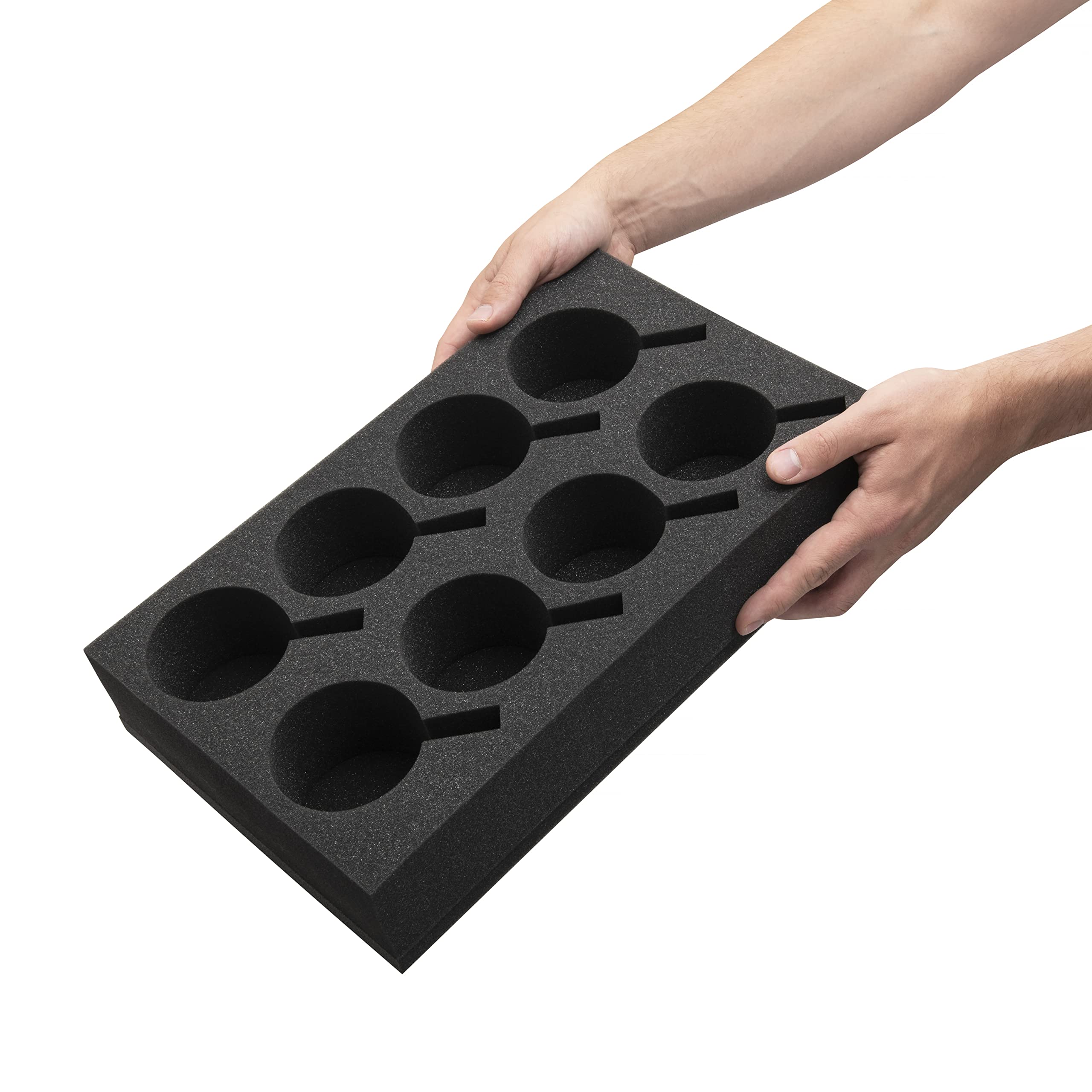 HAWETICO beverage organizer helps keep drinkware tidy in RVs and boats