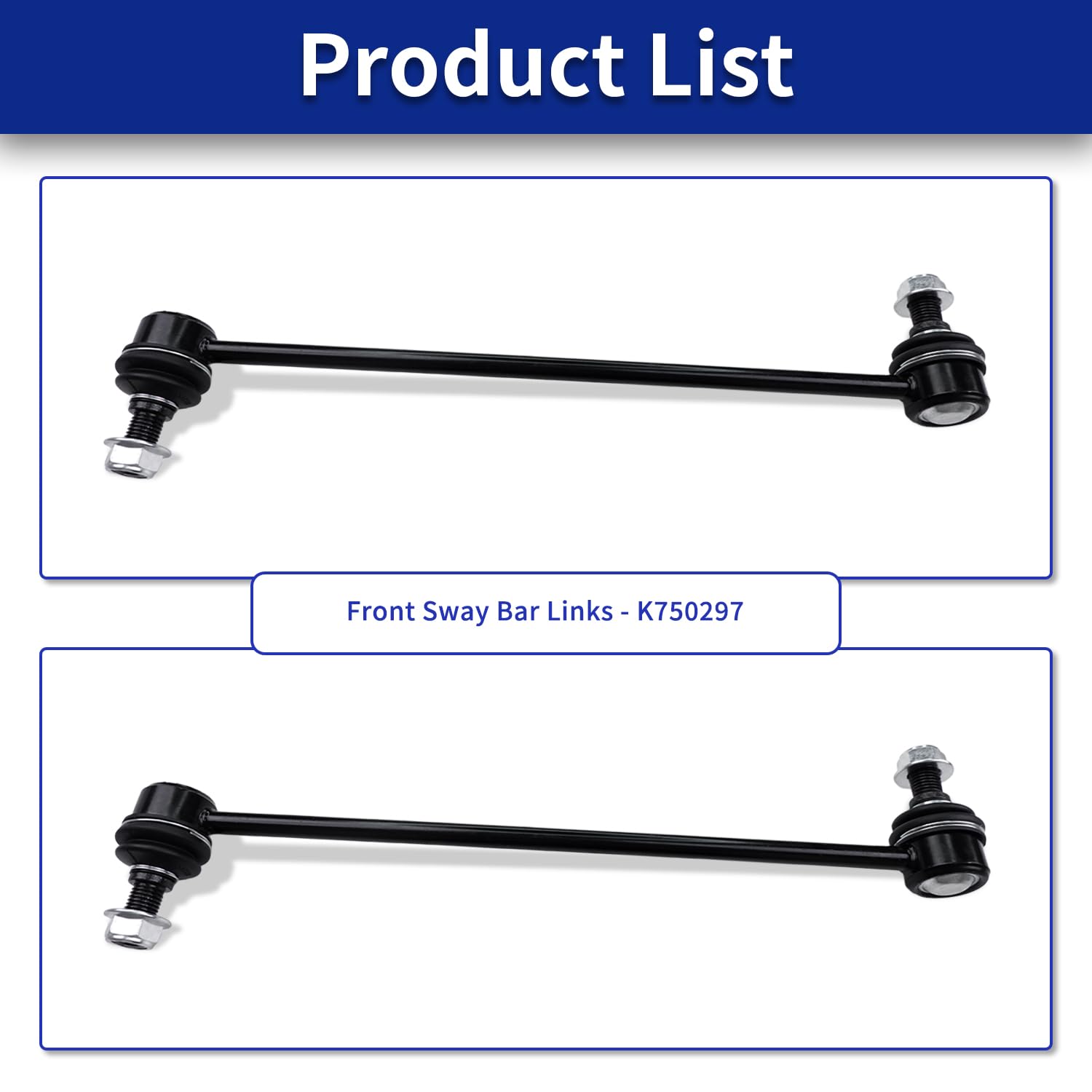 HAWK BROTHER sway bar link coating finish resists corrosion and extends life.