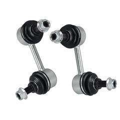 HAWK BROTHER front-end sway bar link, front view, enhances ride stability.