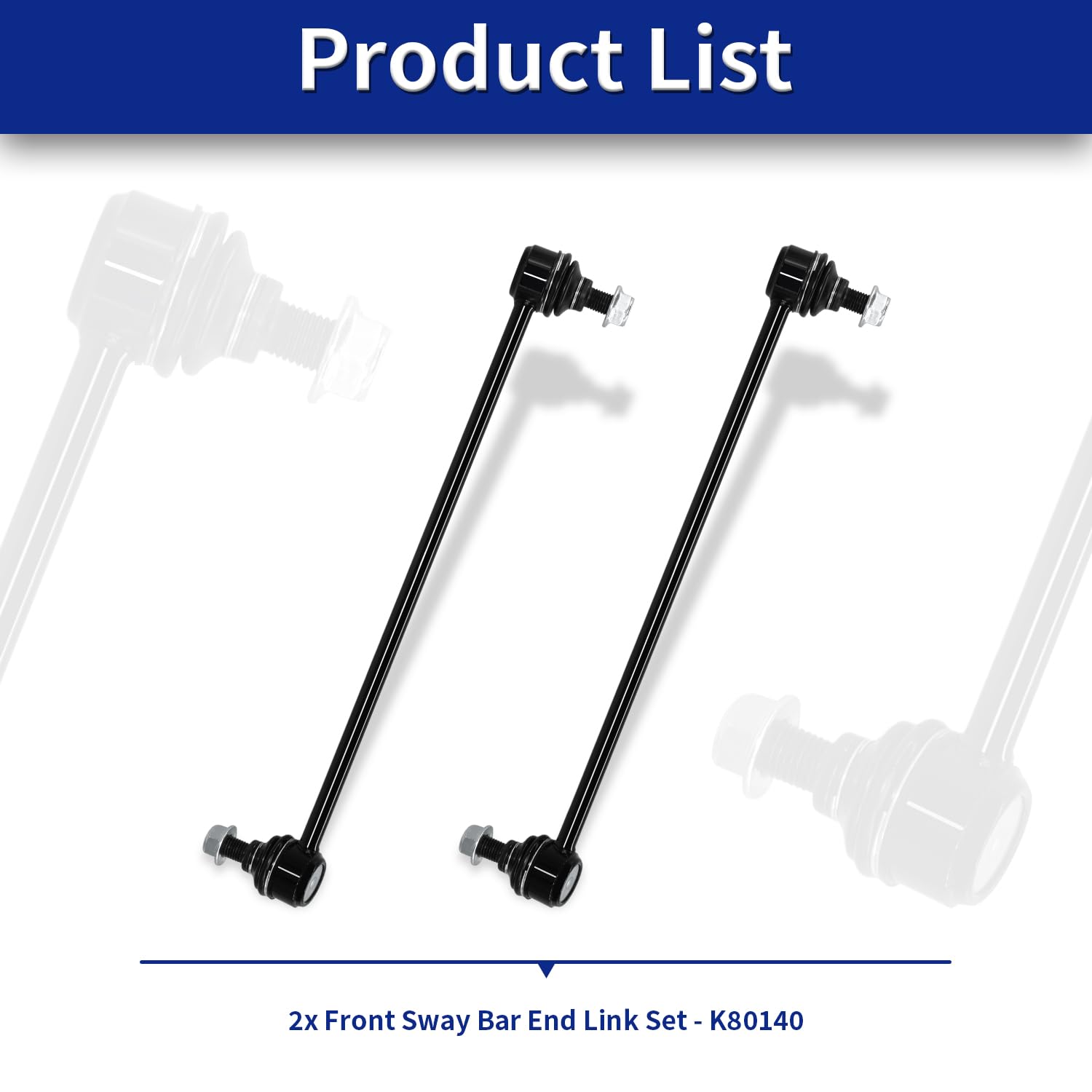 HAWK BROTHER sway bar links on Acura MDX 2014-2020 promote steady handling