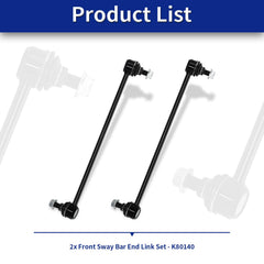 HAWK BROTHER sway bar links on Acura MDX 2014-2020 promote steady handling