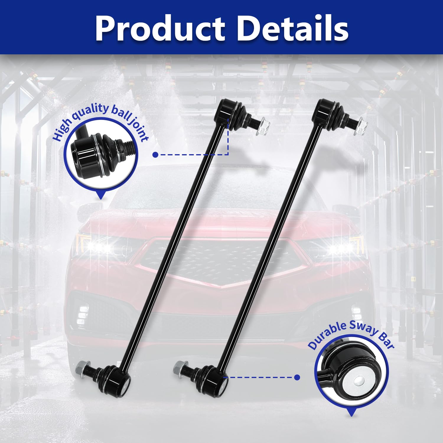 HAWK BROTHER sway bar links with OEM 51320TZ5A01 51325TZ5A01 compatibility
