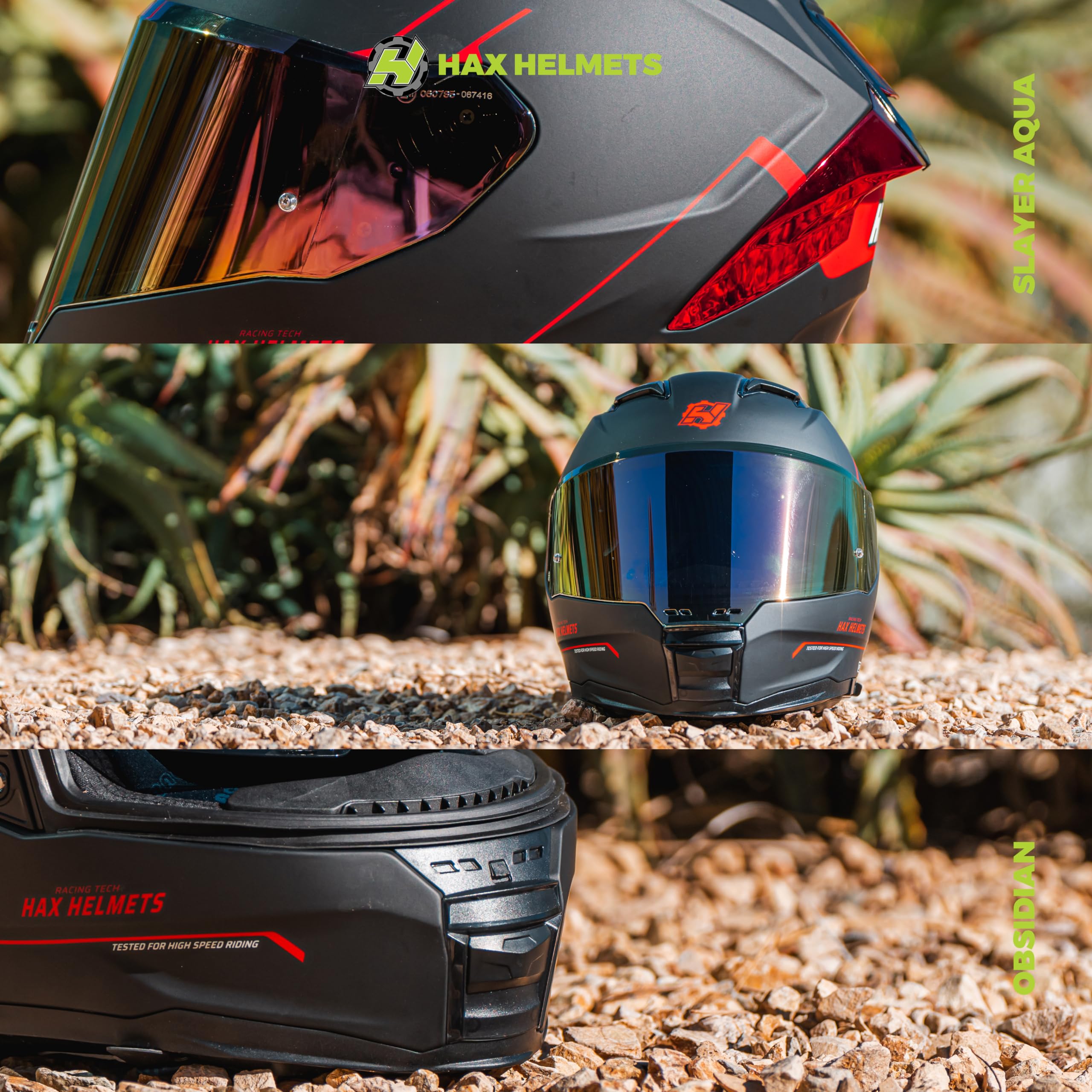 HAX Force emergency removal feature is paired with eyeglass compatibility for practical use.
