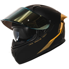 HAX Obsidian side view showing aerodynamic silhouette for quiet rides.