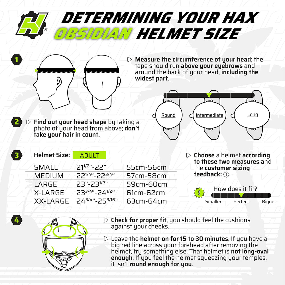 HAX Obsidian hypoallergenic inner padding enhances long-ride comfort.