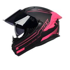 Closeup of HAX Obsidian Pro pinlock ready nails for anti fog lenses