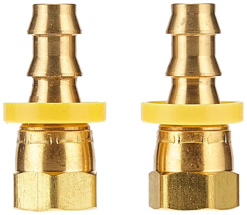 Hayden 689 cooler six male flare fittings enable secure hard-plumbed install.