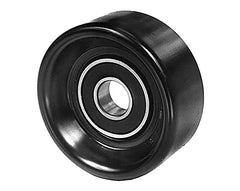 Hayden Automotive 5979 front-view idler pulley simplifies installation and reduces noise.