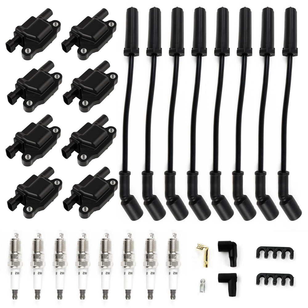 HAYIAUTO UF413 coil pack ready for GM V8 engines in the engine bay