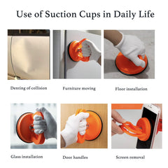 HBLiliang suction cup with ergonomic handle aids precise lifting.