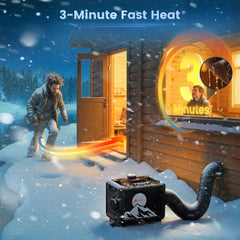 HCALORY all-in-one 7.5L tank for portable warmth and fuel efficiency.