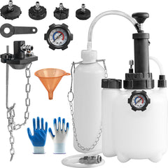 HCDDQP 3L brake bleeder kit shown for quick air purge during brake service