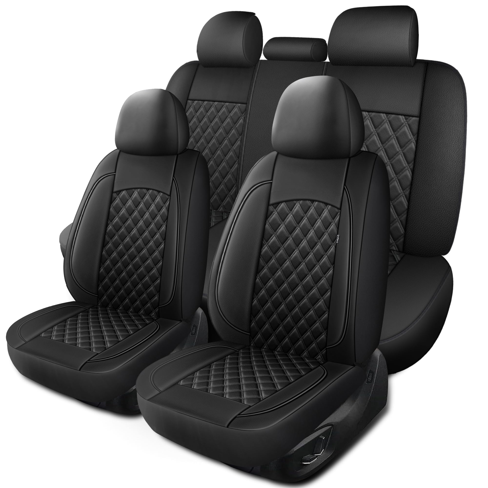 HChengkikz front seat cover offers breathable protection for daily driving.