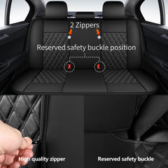 HChengkikz headrest cover adds refined styling while guarding against wear.