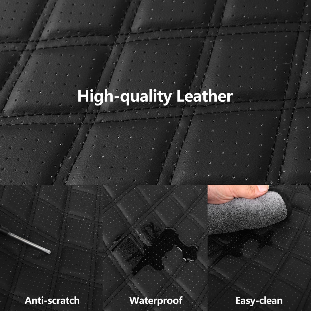 HChengkikz Nappa leather diamond pattern adds luxury and texture.