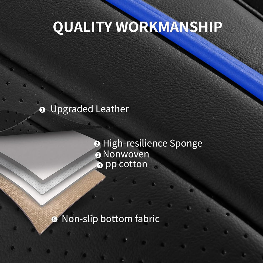 HChengkikz rear-seat cover adjustable length fits most vehicles