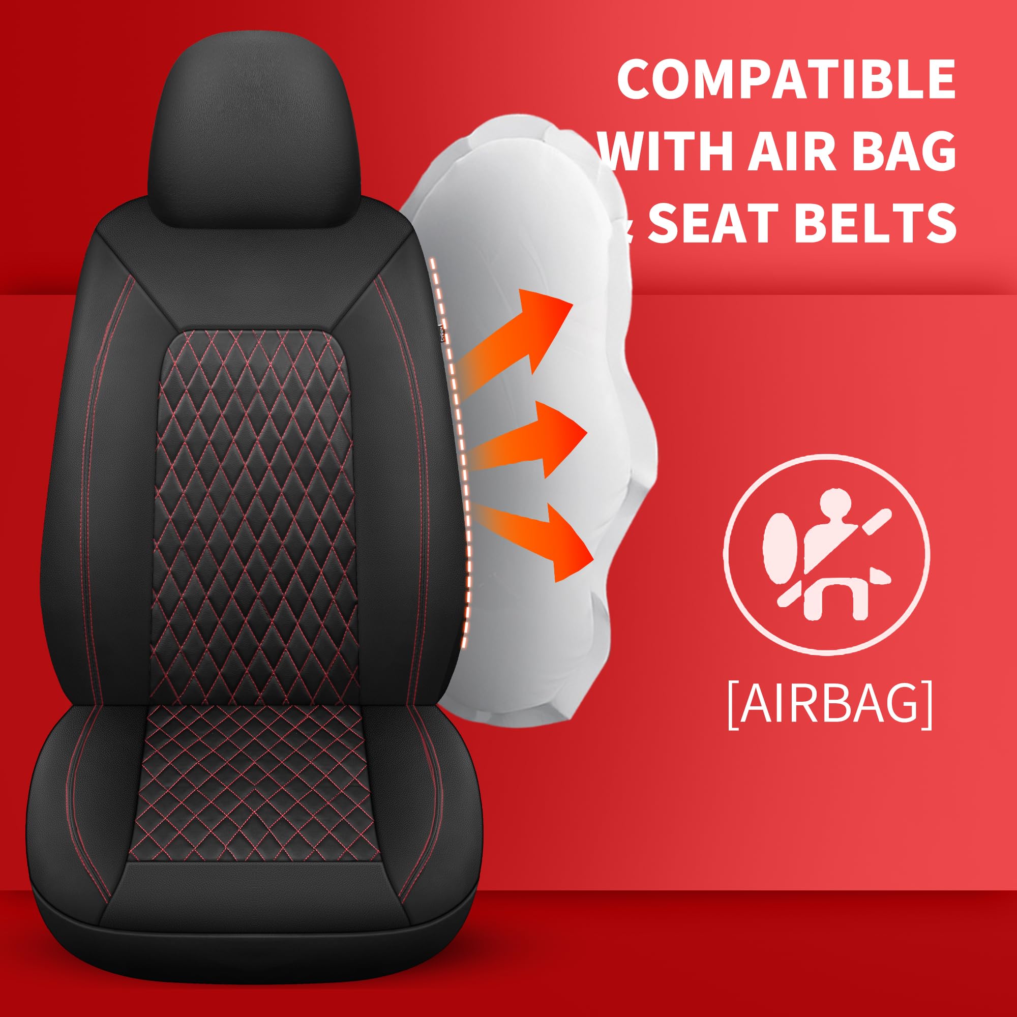 HChengkikz universal-fit covers suit sedans, SUVs, vans, and trucks.