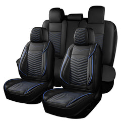 HChengkikz breathable faux leather seat covers provide comfortable protection for car seats