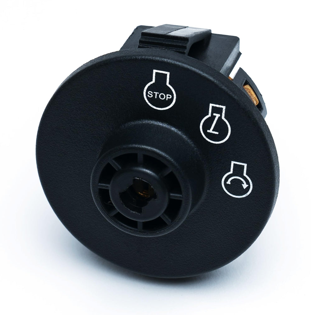 HD Switch dust and water protection key close-up emphasizes ignition shield