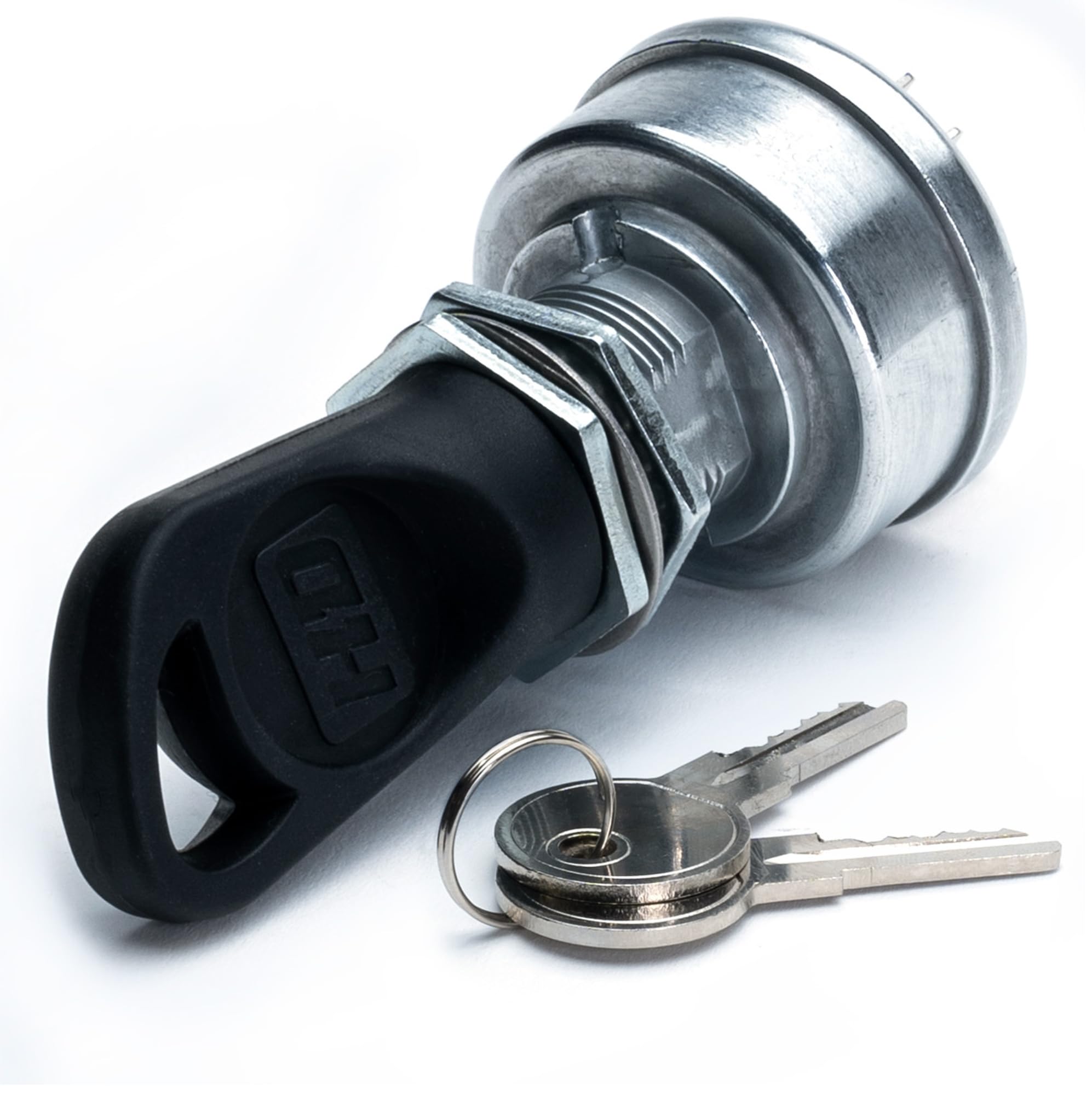 HD Switch starter ignition key switch front view for John Deere Z-series