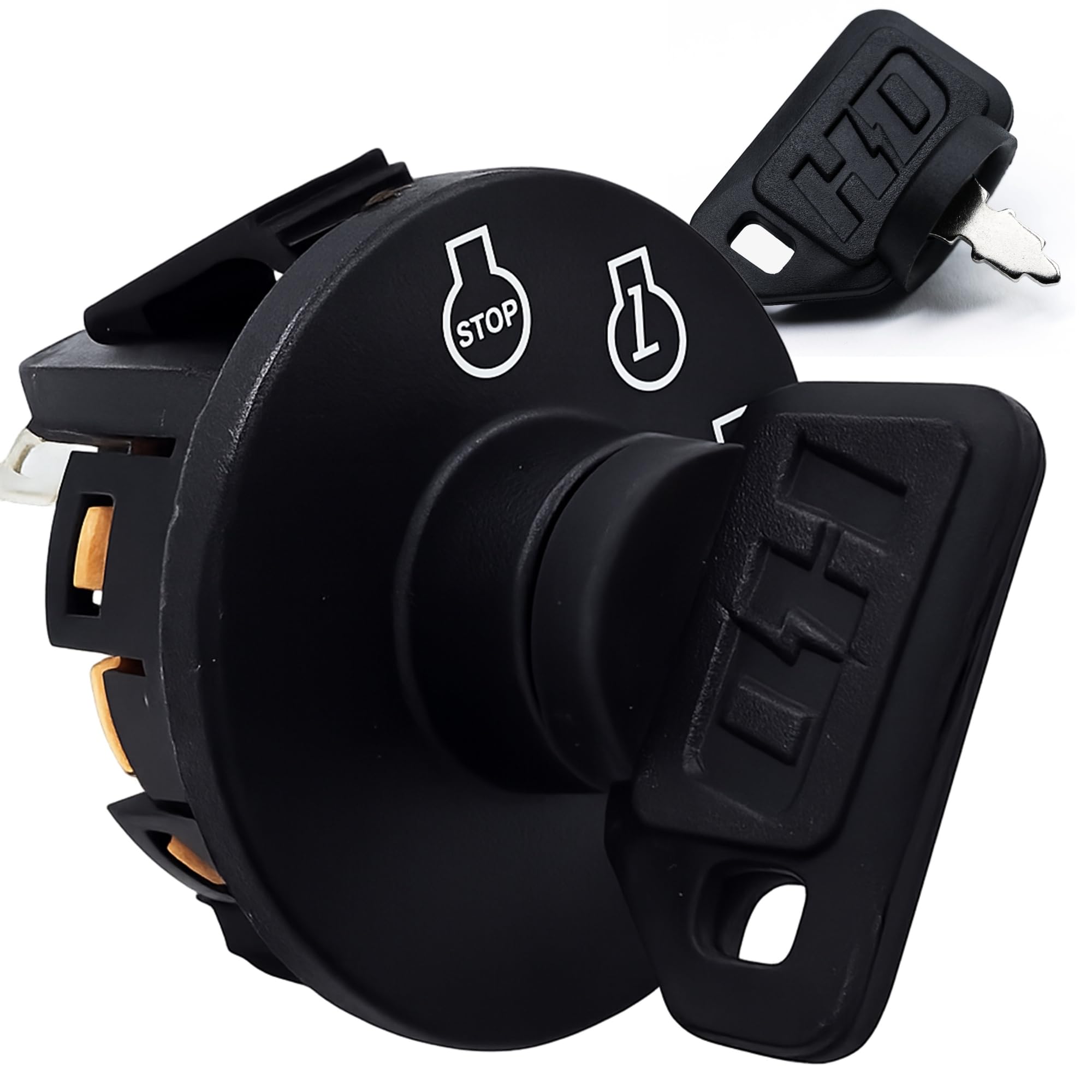 HD Switch starter ignition switch Kubota Z121 close-up for reliable starts in all weather