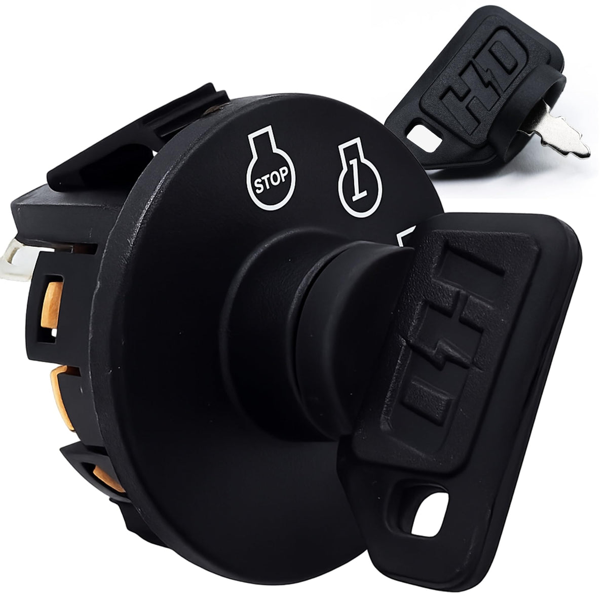 HD Switch starter ignition switch Kubota Z121 close-up for reliable starts in all weather